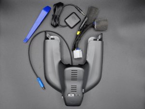 Maserati Ghibli Integrated Dash Camera System - 4K Front Camera - models w/ Sunroof